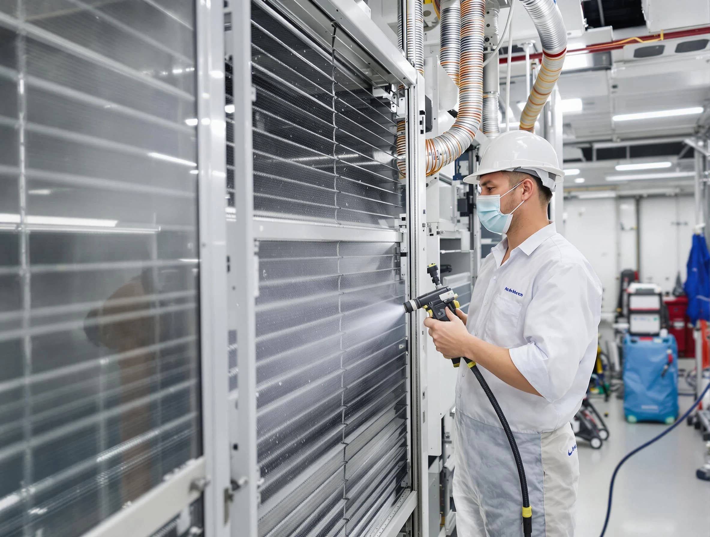 Professional AC coil cleaning by Wheat Ridge Air Duct Cleaning in Wheat Ridge