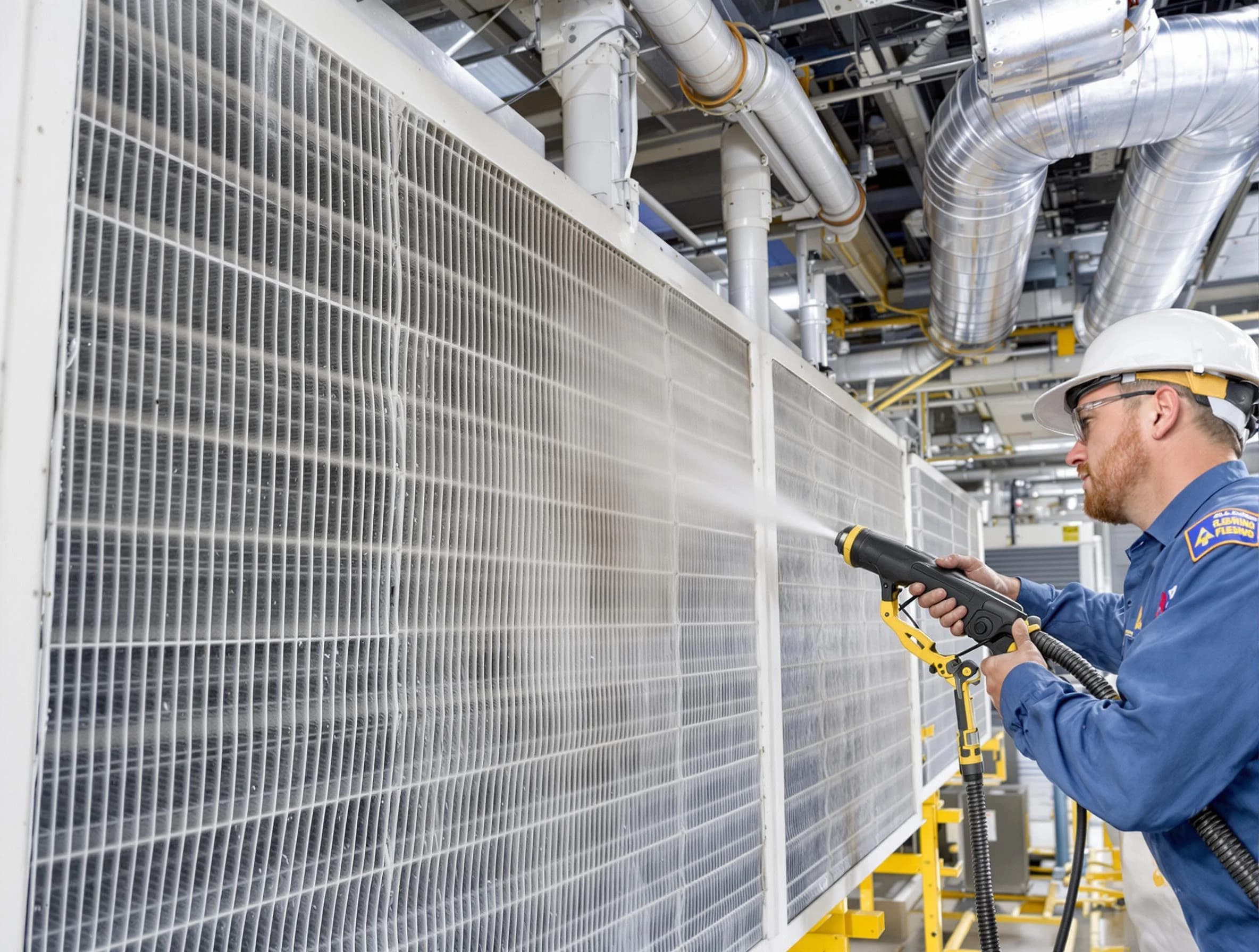 Professional commercial coil cleaning by Wheat Ridge Air Duct Cleaning in Wheat Ridge