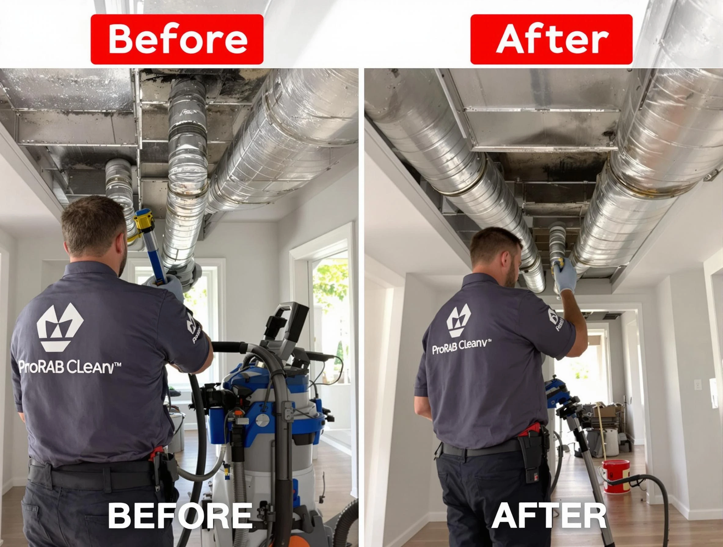 Wheat Ridge Air Duct Cleaning expert performing thorough residential duct cleaning in a Wheat Ridge home